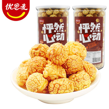 Popcorn 150g barrel physical store cinema wholesale full box puffed food KTV milk tea shop snacks