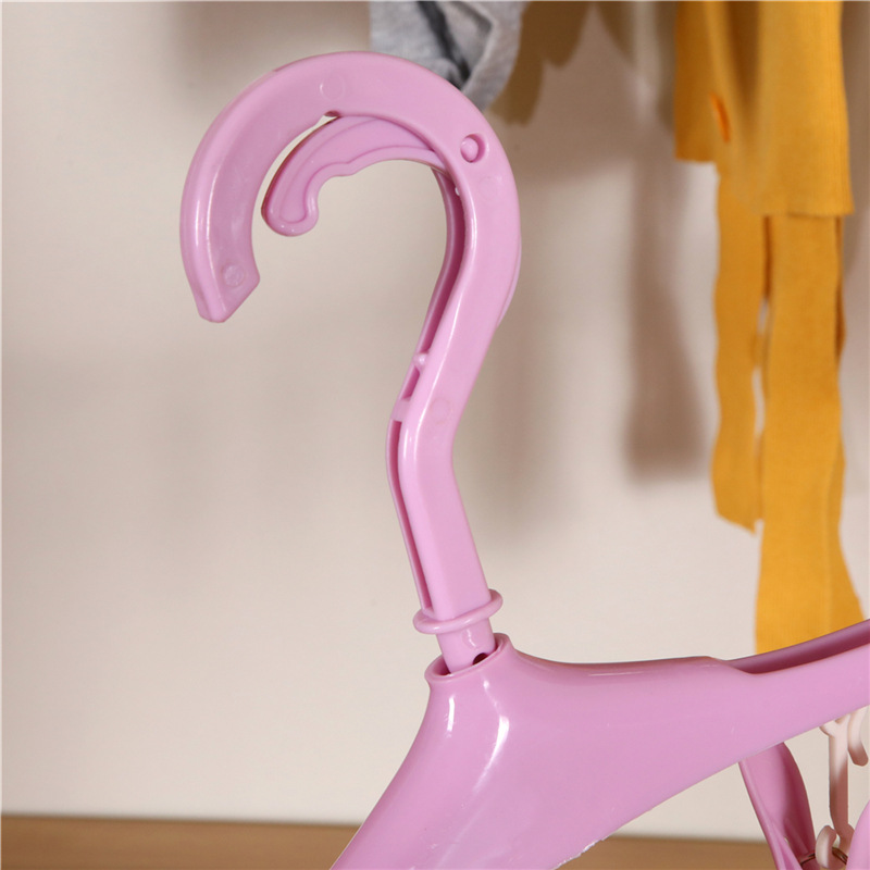 Plastic Windproof Buckle Drying Rack for Small Items, Socks, Non-Slip Drying Rack with 8 Clips, Multi-Head Drying Rack