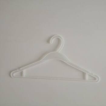 Transparent Plastic Disposable Clothes Hangers for Clothing, Garment Factory, Dry and Wet Cleaning Shop, Laundry Storage and Drying Rack