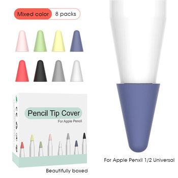 Pencil nib cover cross-border applicable for apple 2 generation universal soft silicone cover for pencil lpro nib cover