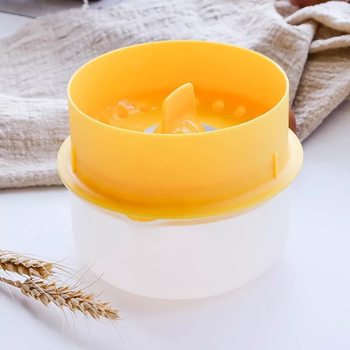 New Egg Separator Egg White Egg Yolk Separator Egg White Filter Separation Kitchen Gadgets