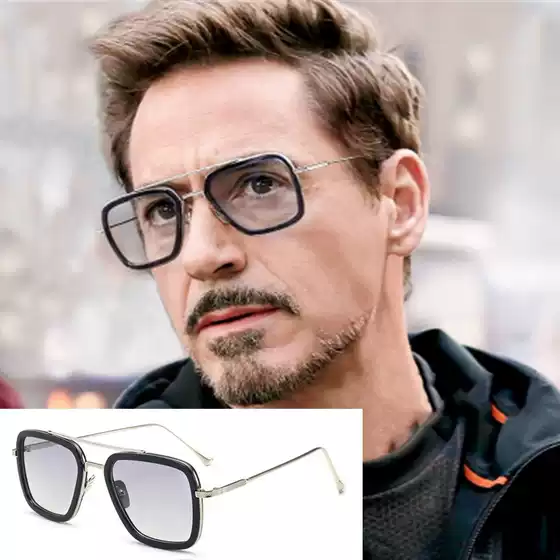 Fulian 3 Iron Man Sunglasses Star Sunglasses Spider-Man Hero Expedition Glasses Factory Wholesale 9235
