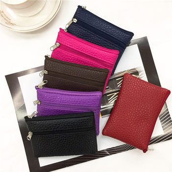 2020 New Women's Zipper Bag Coin Purse Women's Mini Clutch Korean Cute Card Holder Coin Bag Mother-In-Law Bag