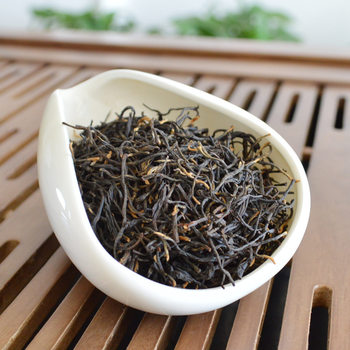 Qimen black tea bulk 500g new tea wholesale chestnut fragrant black tea fragrant tea raw material Qimeng Mao Feng