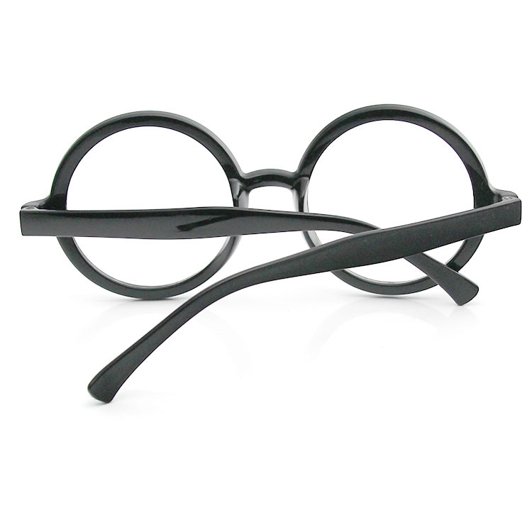 Large small size Korean Decorative Round Frame Glasses Empty Frame Alalei Harry Potter Round Plastic Without Lens