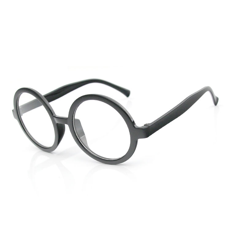 Large small size Korean Decorative Round Frame Glasses Empty Frame Alalei Harry Potter Round Plastic Without Lens