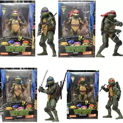 NECA Teenage Mutant Ninja Turtles 1990 Movie Edition TMNT Limited Edition 7 inch Action Figure Hand-made Model