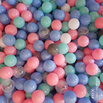 Factory wholesale ocean ball 5.5 7 8cm wave ball color environmental protection children's million ball pool