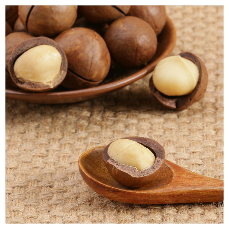 Lin'an nut factory wholesale nut fried snacks Hawaii fruit 250g gross weight canned Hawaii fruit