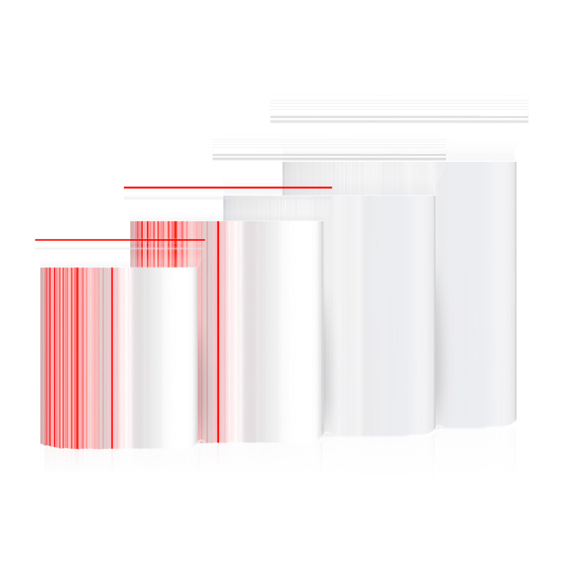 pe bag packaging sealed bag printing logo thickened plastic bag transparent ziplock bag packaging bag wholesale