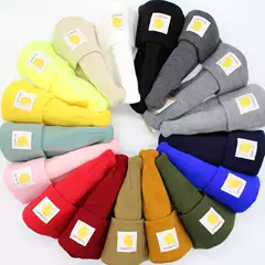 Multicolor Spot European and American Tooling Wool Hat Men's Fashion Brand Cold Hat Women's Autumn and Winter Warm Knitted Hat Student Couple Hat