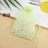 Factory spot plain pearl yarn bag drawstring bag bag gift bag candy packaging jewelry bag organza bag