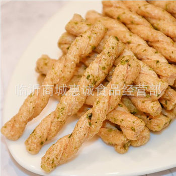 Victor Brothers First Love Twist Snacks 5kg Bulk Victor Seaweed Beef Flavor Small Snacks Internet Famous Snacks Wholesale Puffed Snacks