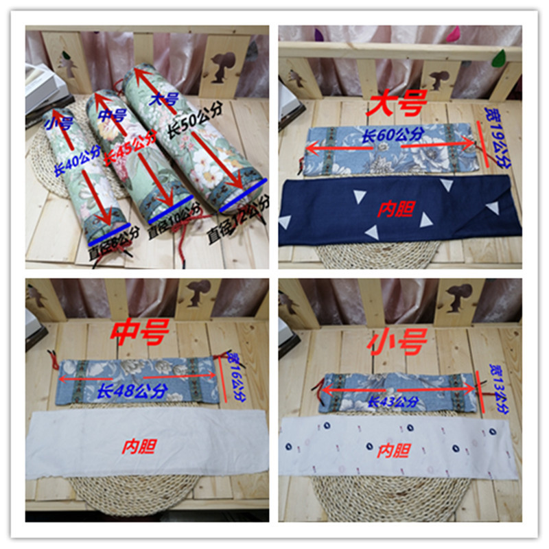 Round candy pillowcase hollow pillowcase old coarse cloth round pillow pillow core leather non-filled liner cover