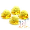 10mm Crystal Glass Heart-Shaped Jewelry Small Pendant Earrings Accessories Fashion Accessories DIY Handmade Materials