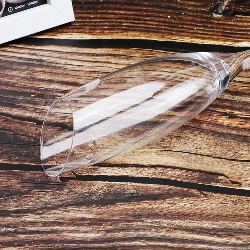 High-grade handmade crystal glass champagne glass chicken tail bubble glass creative red wine glass gift glass combination set