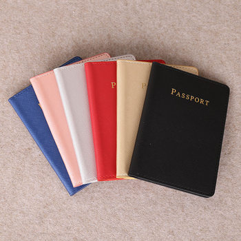 Multifunctional pu leather travel travel passport protective cover ID holder card holder universal passport holder wholesale