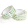 Deli 30064 stationery transparent tape 8 rolls 18mmX20y sticky strong thin tape small roll stationery small tape