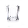 Factory direct acrylic anti-fall transparent cup plastic helicopter thick Hotel KTV one-bite swallow Cup square spirits glass