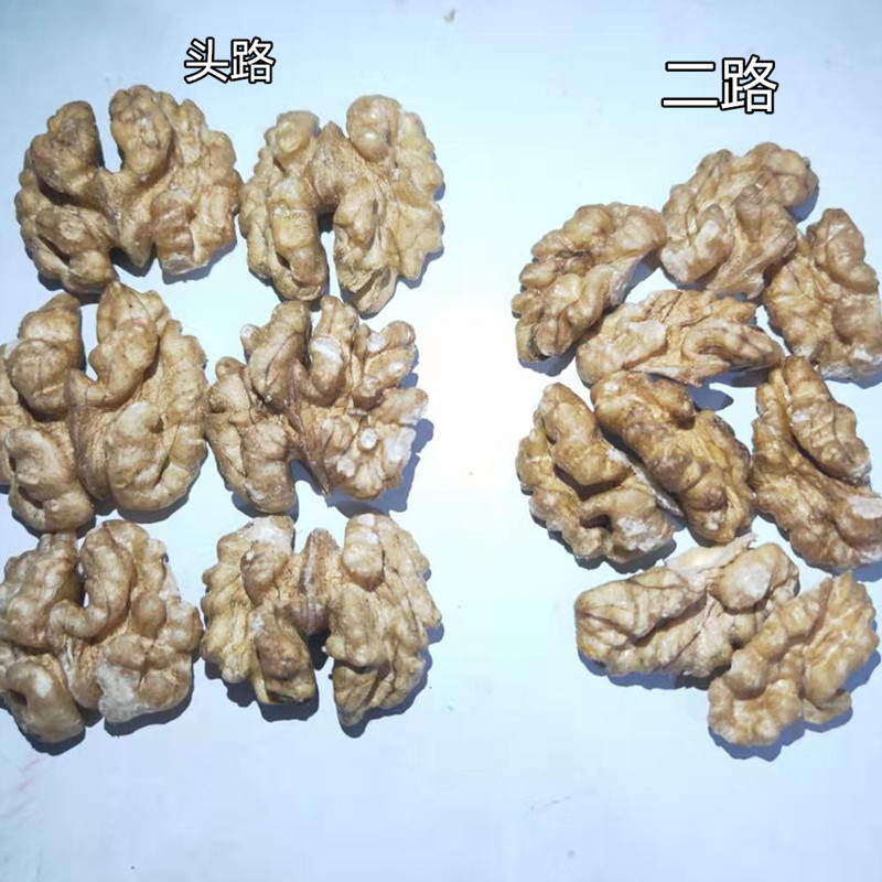 Yunnan walnut kernel Road, Second Road, Third Road, walnut kernel food factory, broken walnut kernel bulk wholesale