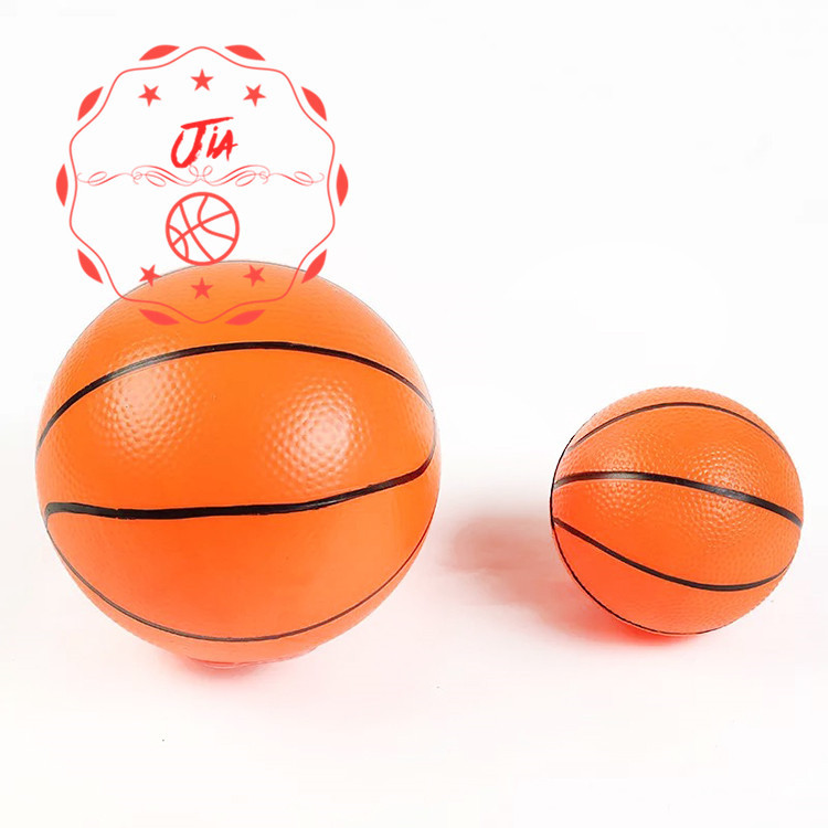 Factory pin 12cm fur ball children inflatable ball Small Basketball football kindergarten Pat Ball toy PVC ball