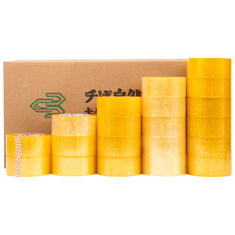 Transparent tape roll wholesale 60mm wide * 150 meat thickness 18mm sealing tape express packaging sealing tape