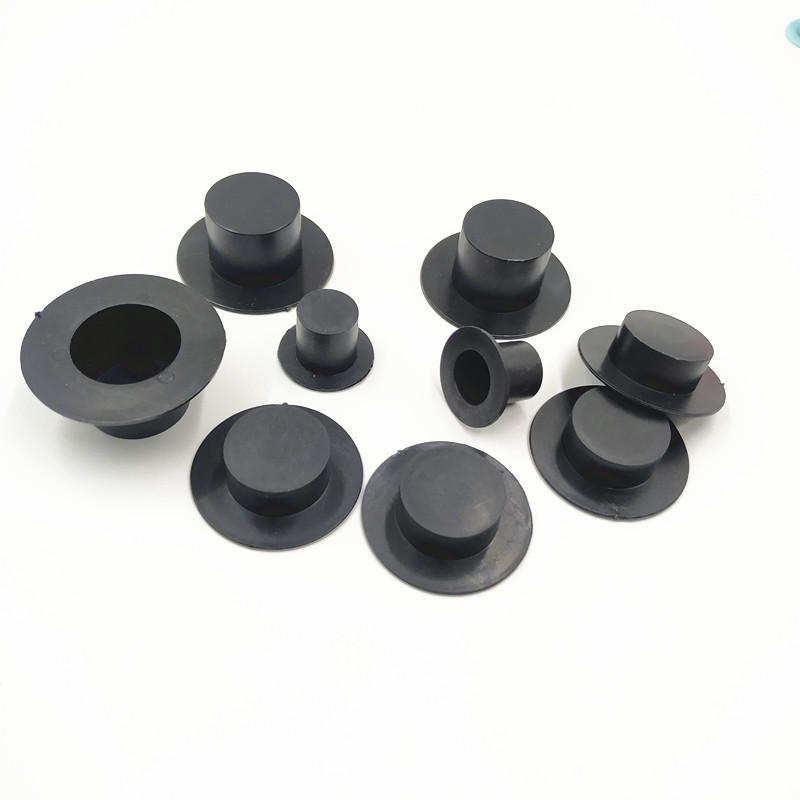 圣诞装饰品雪人帽迷你塑料小丑帽黑色魔法师高顶礼帽DIY娃娃配件