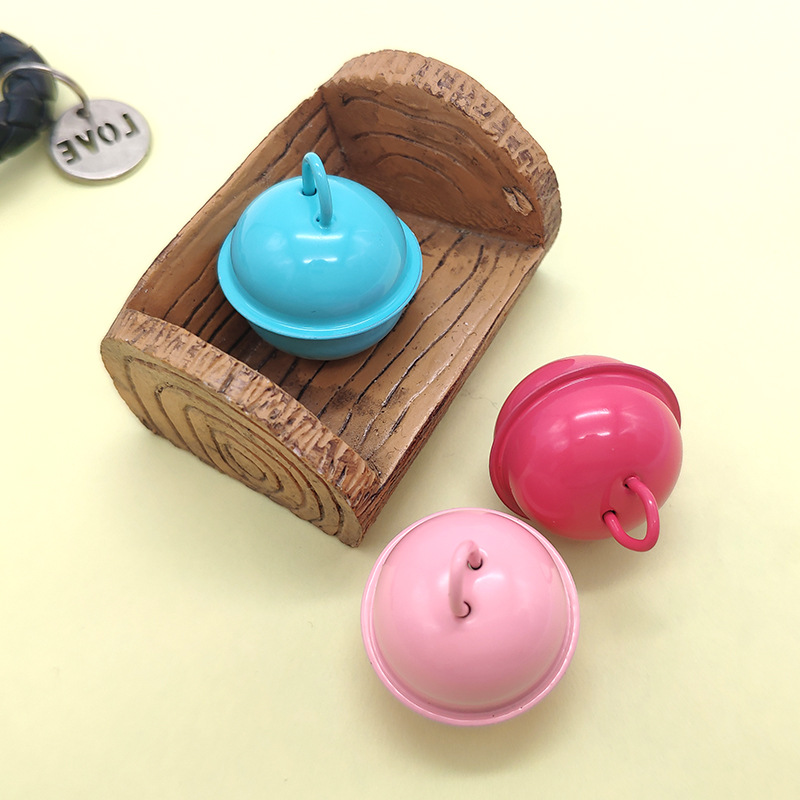 Pet dog dog collar Bell 22mm cat collar decoration paint candy color DIY pet accessories accessories