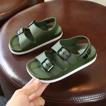 2022 summer new children's sandals wholesale summer toddler shoes beach shoes soft sole non-slip boys sandals