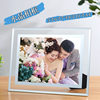 Wholesale Creative Gift Display Stand A4 Certificate Frame Manufacturer Picture Frame Ornaments Crystal Glass Photo Frame