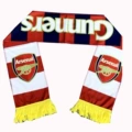 Arsenal red blue white