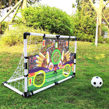Factory Direct supply jirun children's block cloth scoring folding portable plastic 88CM medium indoor outdoor football door