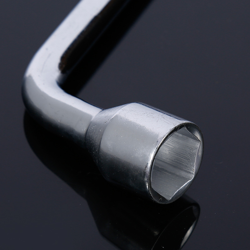 厂家批发 批头轮胎扳手手动L型机修汽修锣刀套筒扳手轮胎拆卸工具