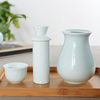 Celadon wine warmer suit ceramic wine warmer wine glass three or two half jin hot wine set promotional gift