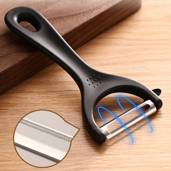Household Vegetable and Fruit Peeling Knife Melon and Fruit Peeling Knife Scraping Knife Multifunctional Vegetable Planer Knife Factory Outlet