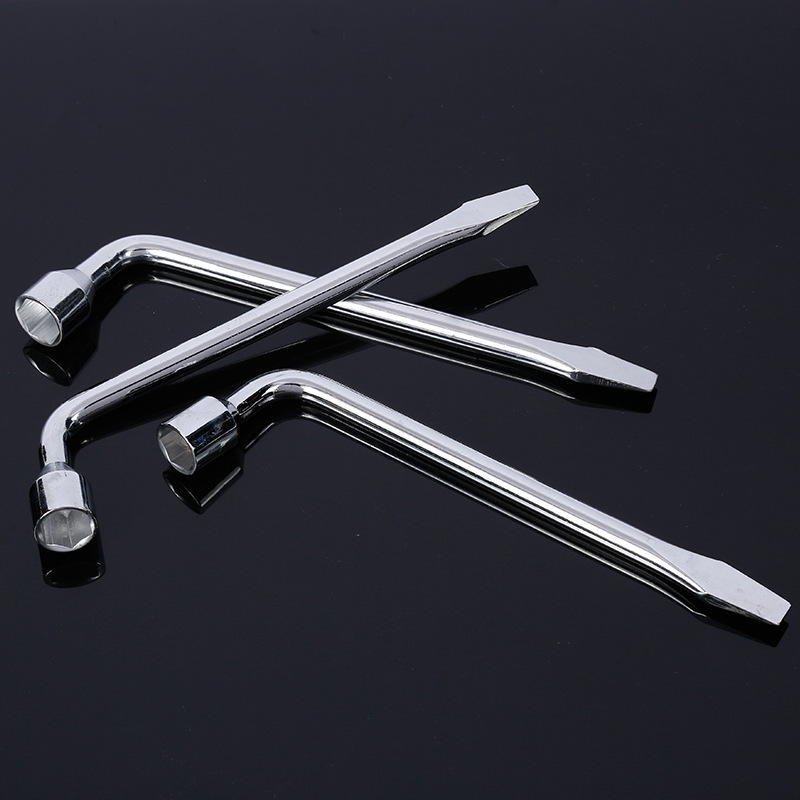 厂家批发 批头轮胎扳手手动L型机修汽修锣刀套筒扳手轮胎拆卸工具