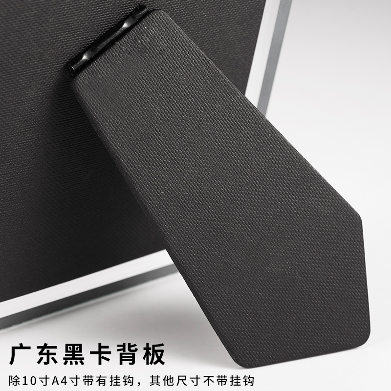 Wholesale Creative Gift Display Stand A4 Certificate Frame Manufacturer Picture Frame Ornaments Crystal Glass Photo Frame