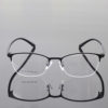 Women's business glasses frame ultra-light Oval half frame glasses frame can be equipped with anti-blue light flat myopia glasses frame women