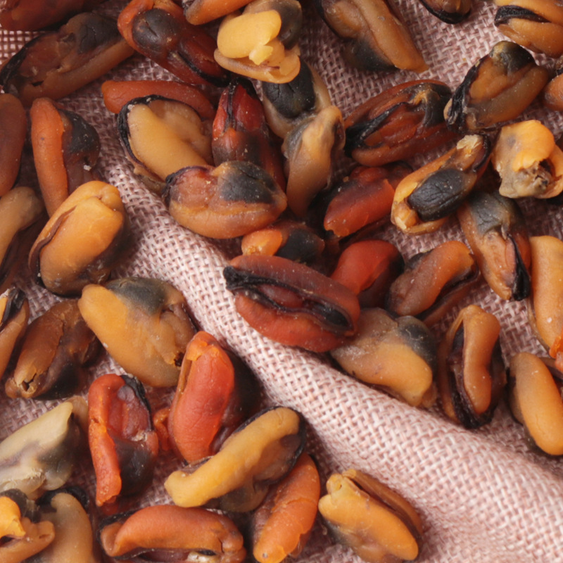 Dried Scallops, Freshly Sun-Dried Sea Scallop Meat, Dried Clams, Seafood Without Sand, Dried Mussels for Soup, Large Dried Size 500g, Freshly Sun-Dried