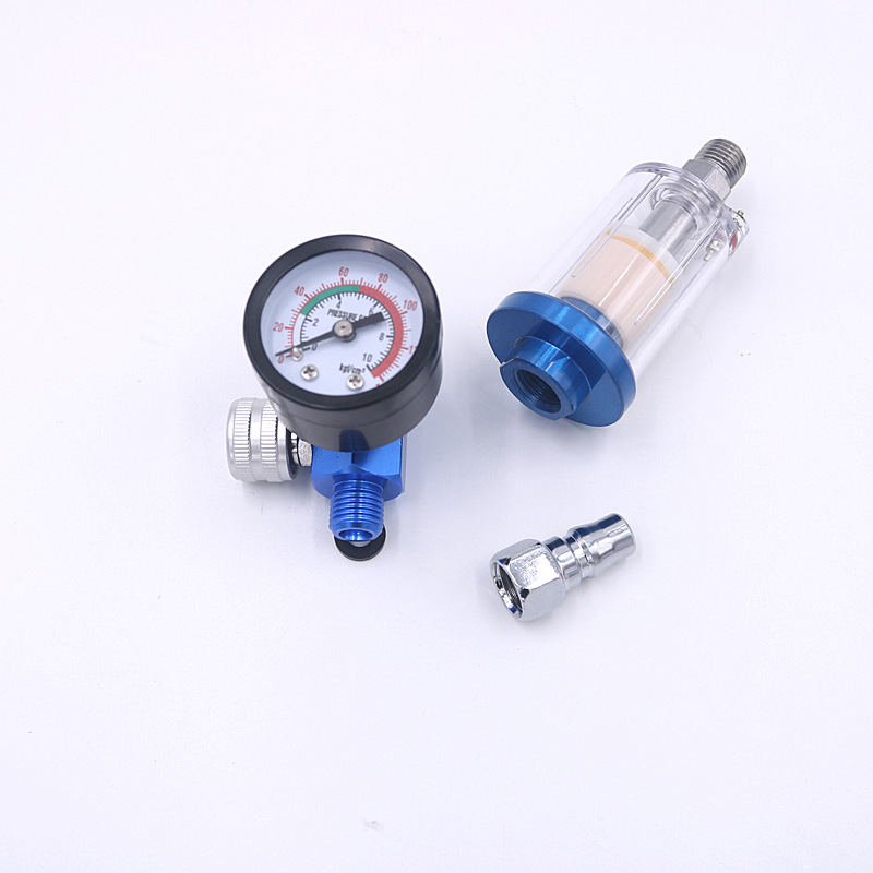 Paint Spray Gun Pressure Regulator Valve Air Pressure Regulator Pressure Regulating Valve Water Separator Oil-Water Separator Filter