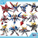 Бандай собрал SDEX BB Gundam Ад, Мрачный Жнец, Нападение, Свободное нападение, Красная ересь, Скорбящая Банши, Гандам