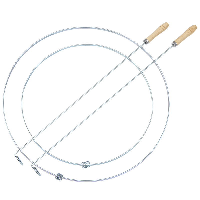 Wholesale children's nostalgic toys roll iron ring parent-child interactive push iron ring kindergarten outdoor sensory training toys