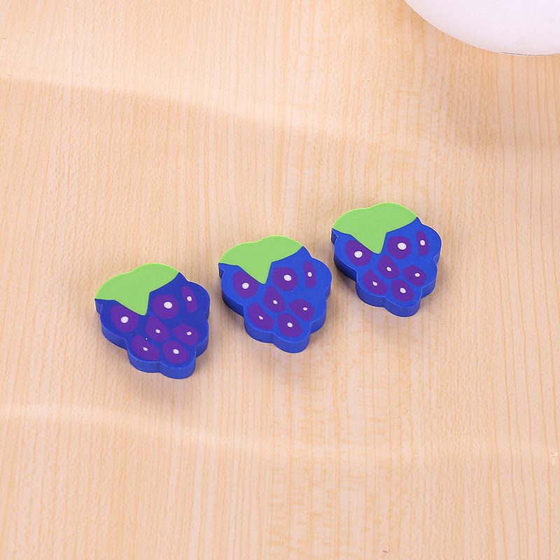 Creative fruit eraser cartoon cute student special eraser small gift stationery wholesale
