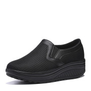 A generation of mesh breathable rocking shoes women's spring and summer shoes women's shoes increased thick bottom large size ro