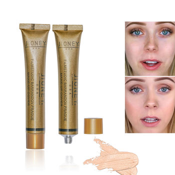 Glazzi Small Gold Tube Concealer Liquid Foundation Skin Cover Tattoo Acne Marks New Makeup Wholesale