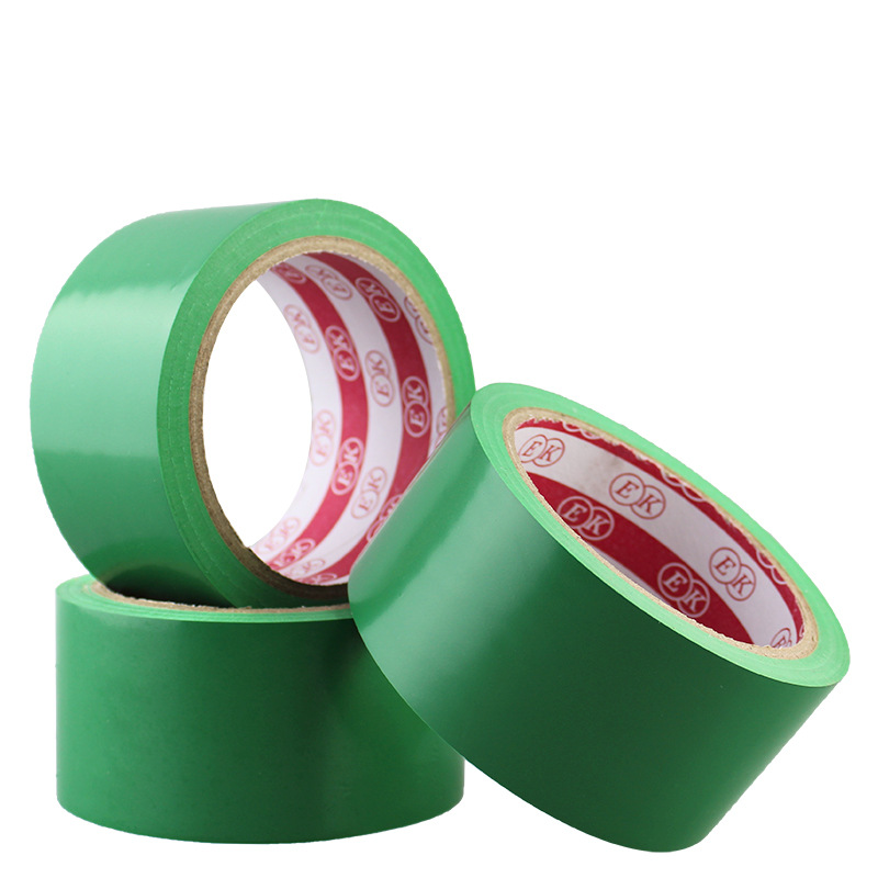 Green floor tape PVC tape EK green warning tape floor tape can be ordered specifications