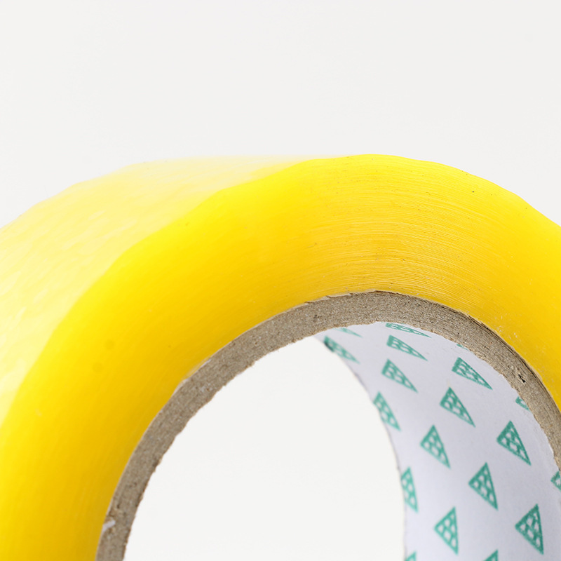 Factory direct yellow sealing tape bopp carton tape high adhesive sealing adhesive 5.0 transparent tape packaging adhesive