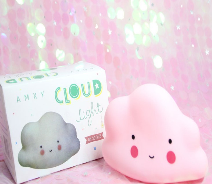 ins热卖款星星云朵太阳独角兽冰淇淋小夜灯 儿童房装饰发光玩具