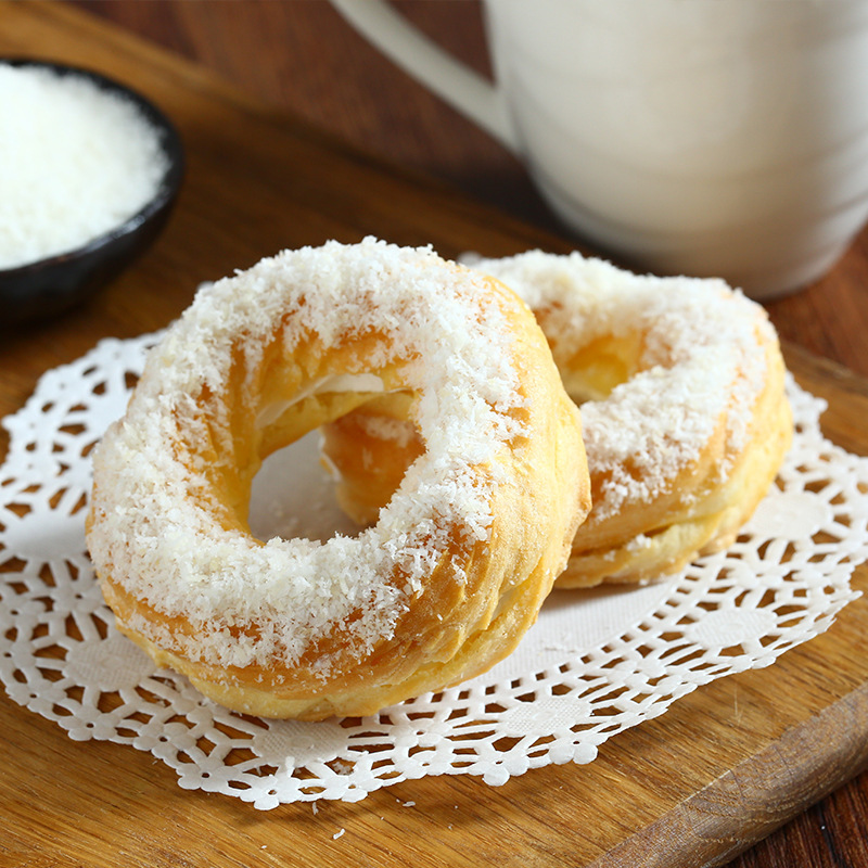 Exhibition coconut 100g cake bread biscuit decorative fat coconut silk original coconut small square material