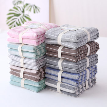 Tianzhu Cotton Pillowcase Single Piece Knitted Cotton Pillowcase 48X74 Adult 30X50 Student One Piece Drop Shipping